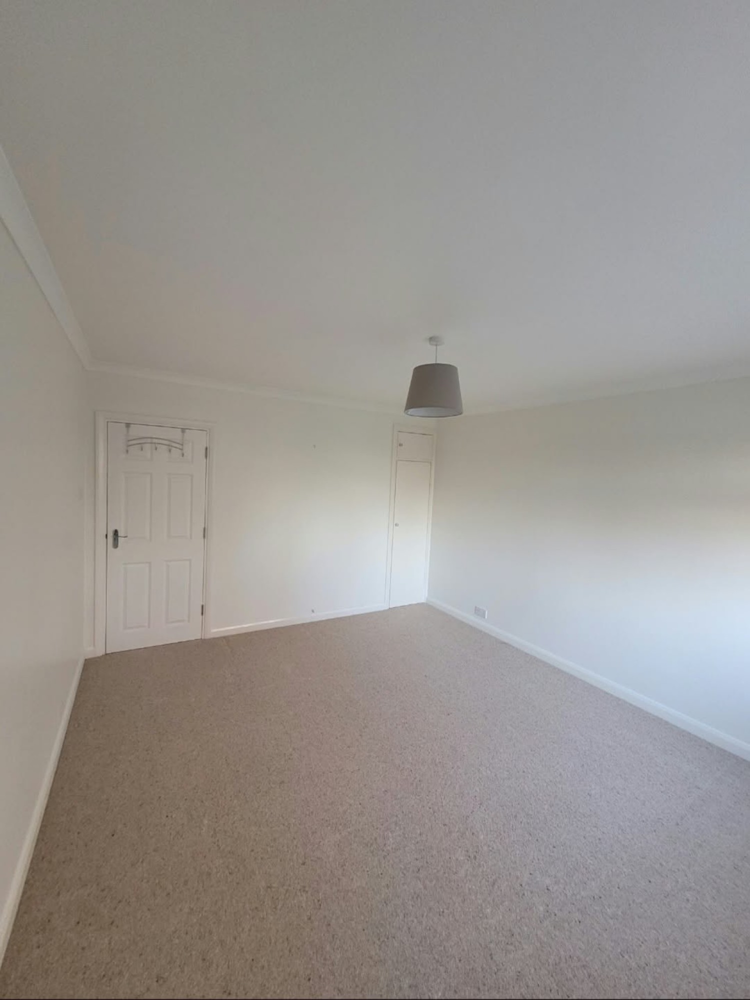 Clean painted room