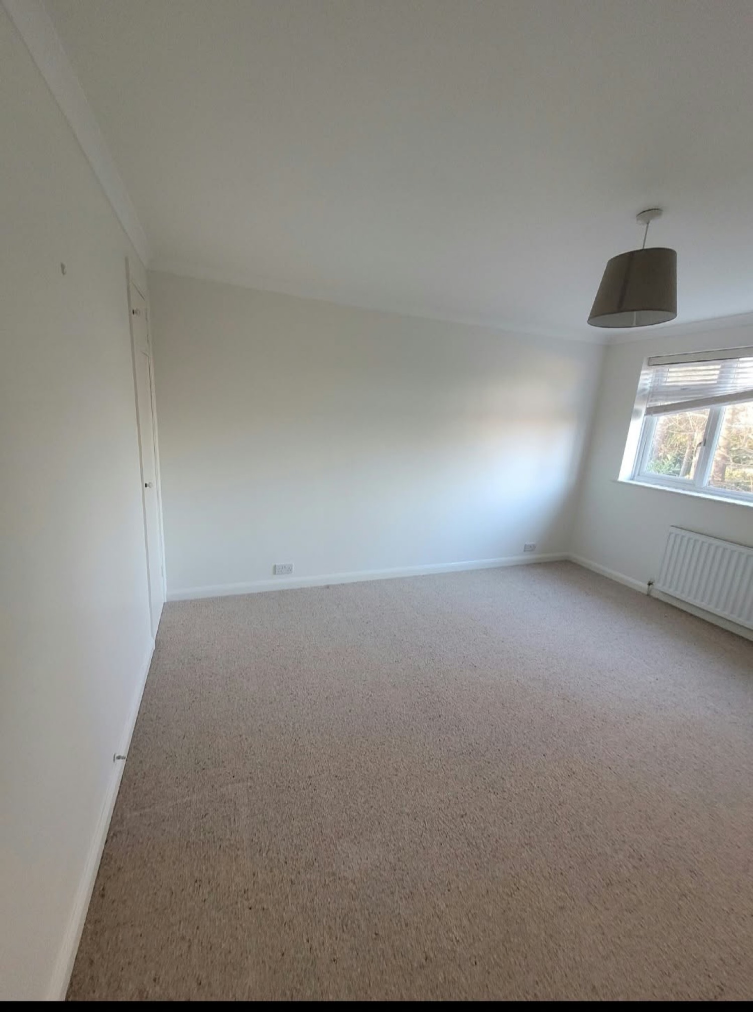 Finished living room
